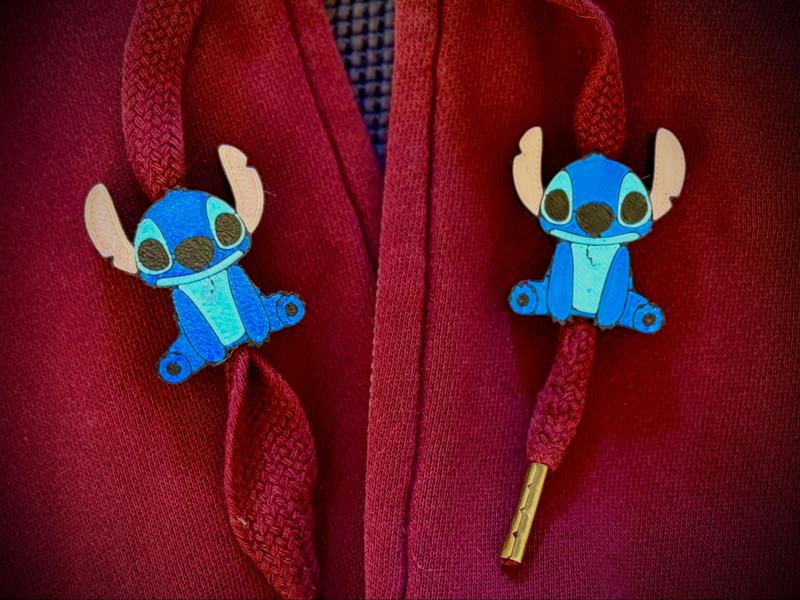 Stitch - Drawstring - Bead - Hoodie 