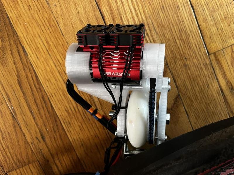 Ripstik Drivetrain - 4074 2000KV Motor and Battery Mount