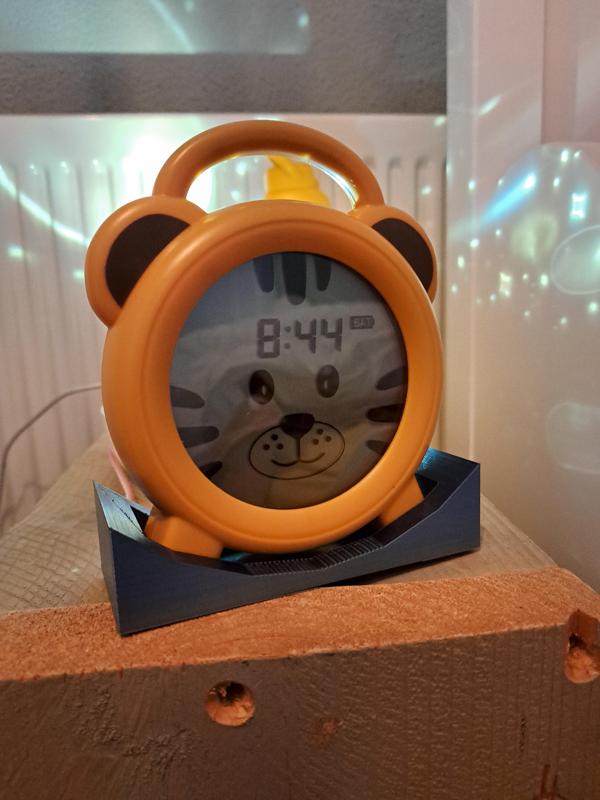 Stand for Alecto BC100 TIGER Slaaptrainer voor kinderen - Kinderwekker met Nachtlamp en Wekker - Tijger