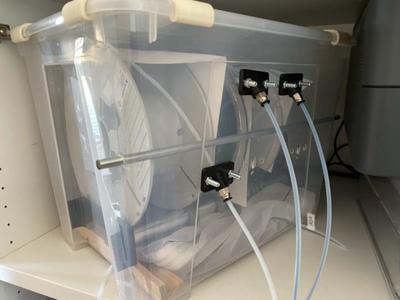 IKEA SAMLA filament dry box easy filament change