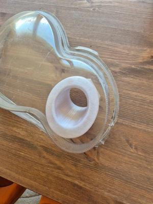 Air inlet through headlight (Mercedes C-class W203 1999-2010)