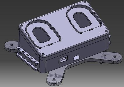 Chopper Battery Mount