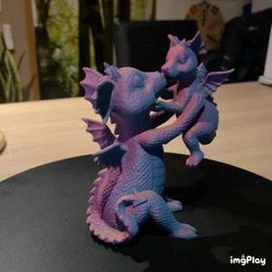 Drachenpapa mit Kind