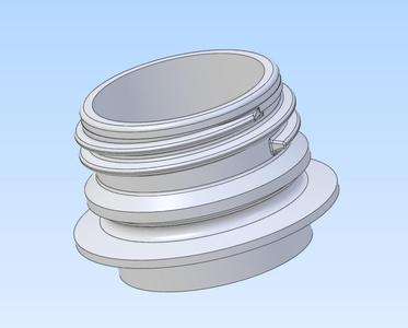 Bottle Top Thread test model