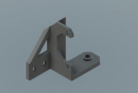 BTT Eddy mount for Exoslides with a Smart Orbiter V3