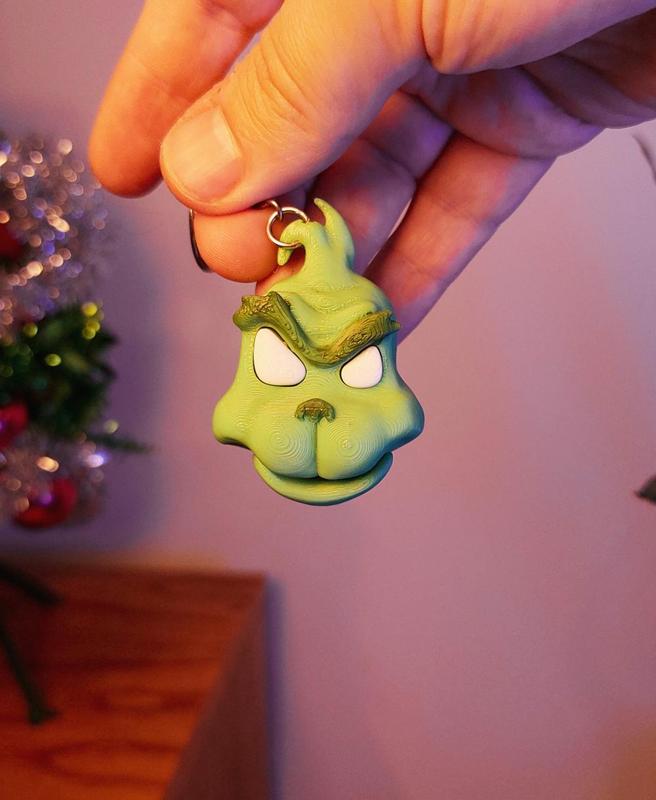 The Grinch - Keychain Phone Stand