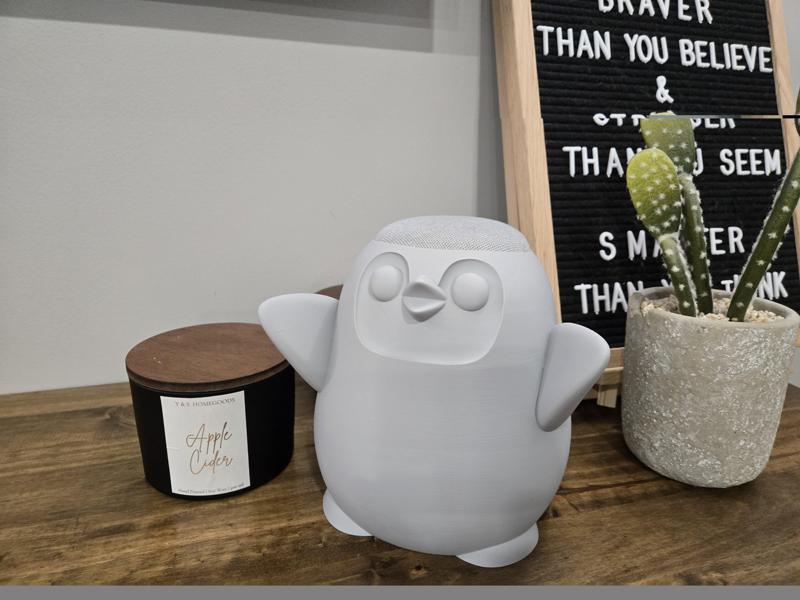 Cute Penguin Google Home Mini/Nest Mini Holder