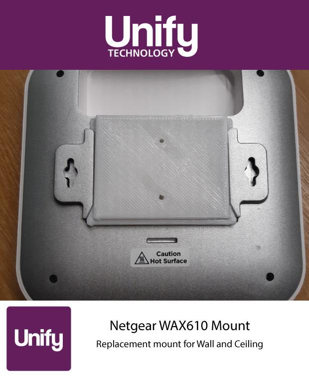 Netgear WAX610 Wall or Ceiling Mount