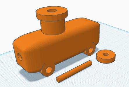 balloon powered car toy