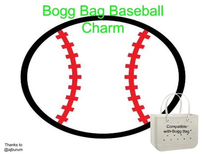 Bogg Bag Charm Baseball.3mf