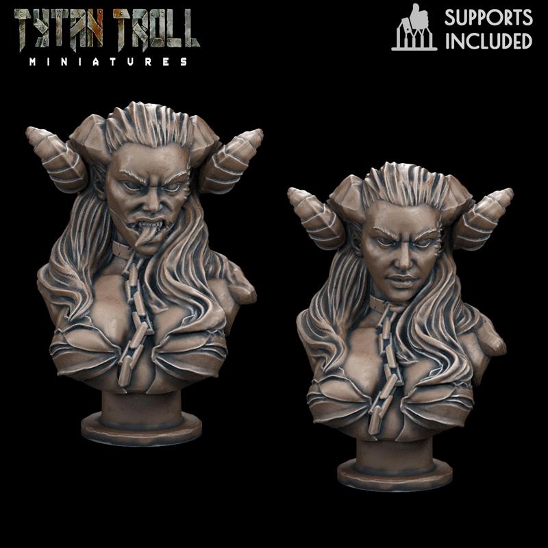 Succubus Busts [Pre-Supported]