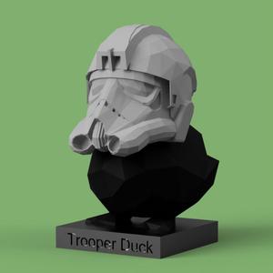 PolyQuacks Trooper Duck