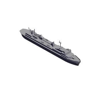 1/700 Scale USS AD-41 Yellowstone Destroyer Tender.stl