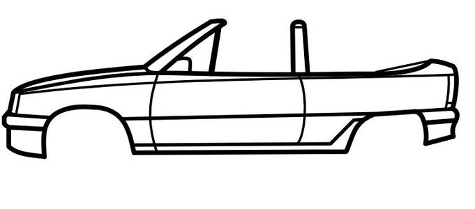 Opel Kadett E Cabriolet (1987)
