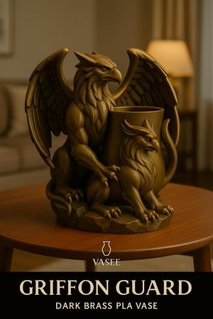 Vase Art – griffin organizer pot with noble force