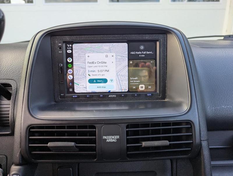 Atoto Bezel and Mounting Bracket - Honda CR-V 2006 (2nd Gen)