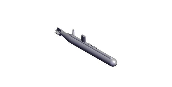 1/100 Scale IRGC XLUUV Demonstrator.stl