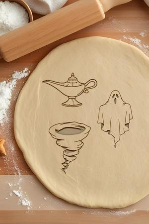 Ghost Set Cookie Cutter, Biscuit Cutter