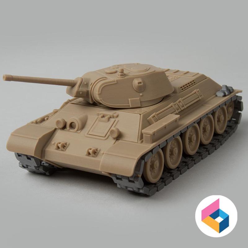Foldable Tank T-34-76 1941