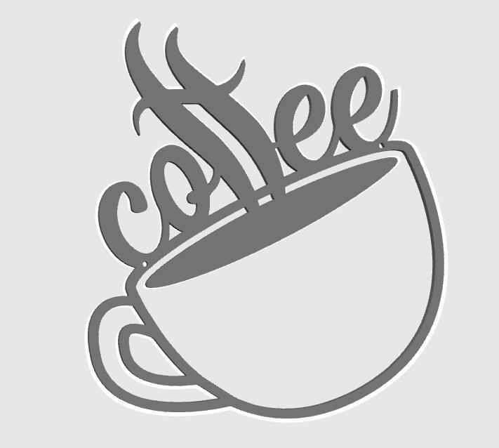 Caffee wall decoration