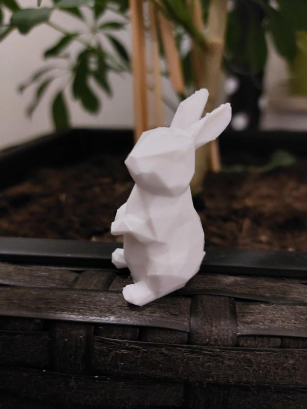 low poly easter bunny 4