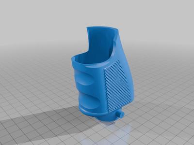 Quest 2 Controller flight stick adapter
