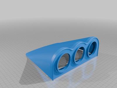 Subaru Forester 3 gauge mount