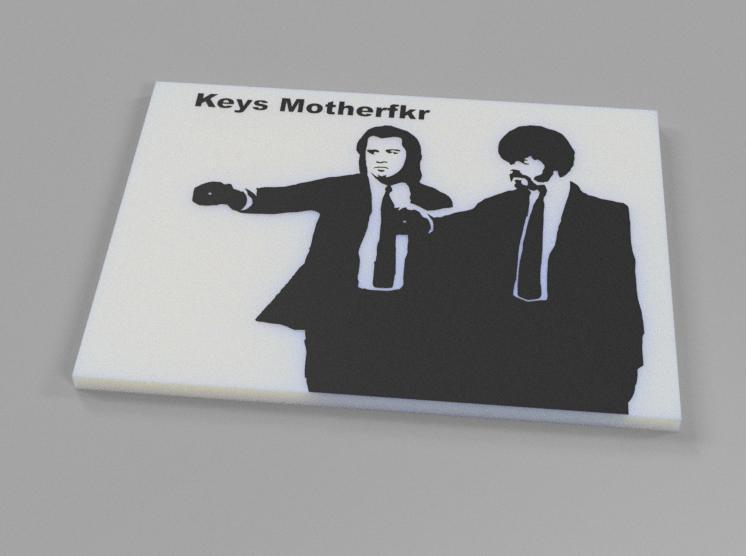 Keys Motherfkr Pulp Fiction key board