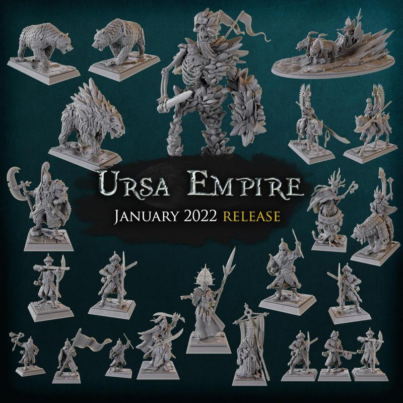 Titan Forge Miniatures - 2022 - January - Ursa Empire