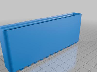 DecFinity 13x2 (130mm x 20mm) undivided bin