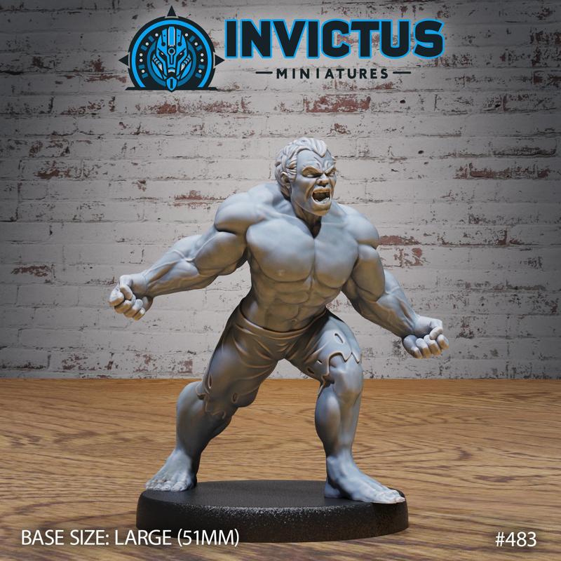 Gamma Beast / Cyberpunk Humanoid Hero / Superhero / Galactic Soldier  / Space Warrior / Cosmic War Alien / Star Battle Army Warrior / Heroic Valiant / Sci-Fi Encounter