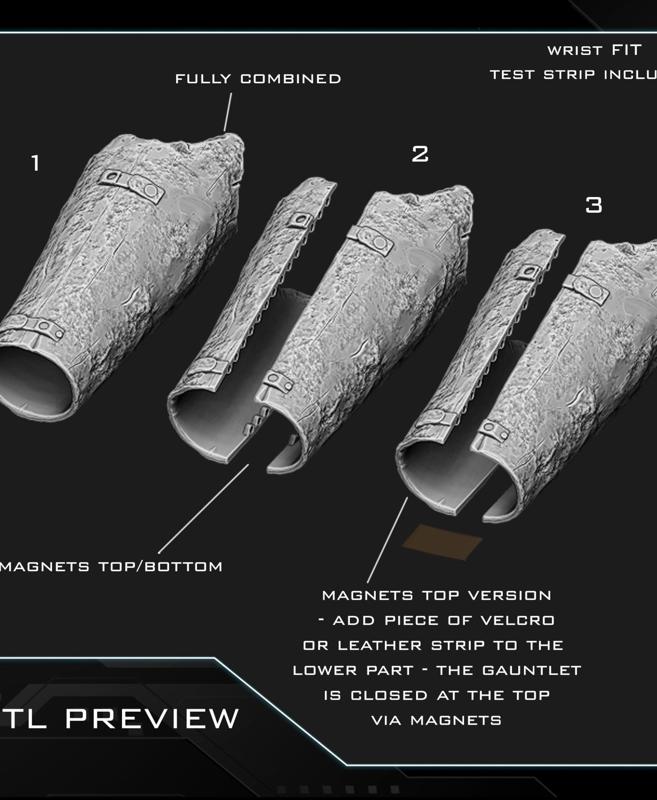 Stranger Qimir gauntlet