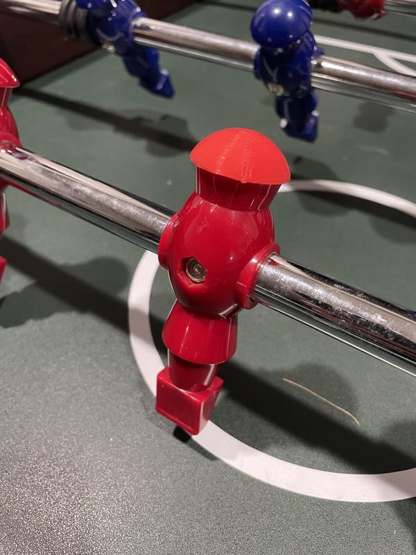 Foosball Player Head Piece