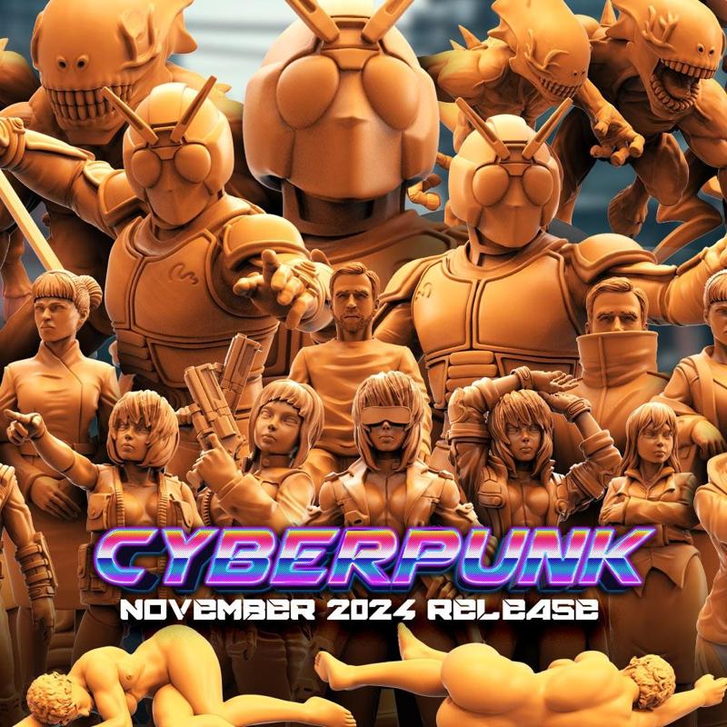 NOVEMBER 2024 TRIBES - CYBERPUNK RELEASE