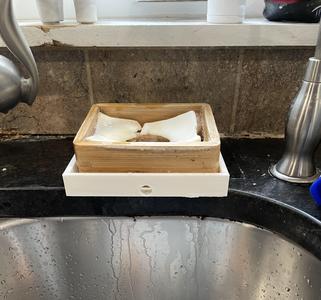 Draining soap dish v2