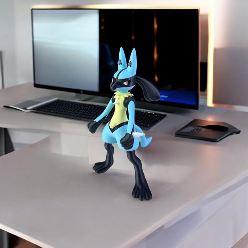 Lucario and dratini
