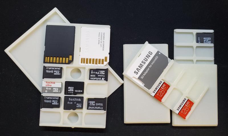 Compact Pocket SD Card Holder