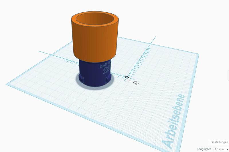 Absaugadapter Einhell Flachdübelfräse