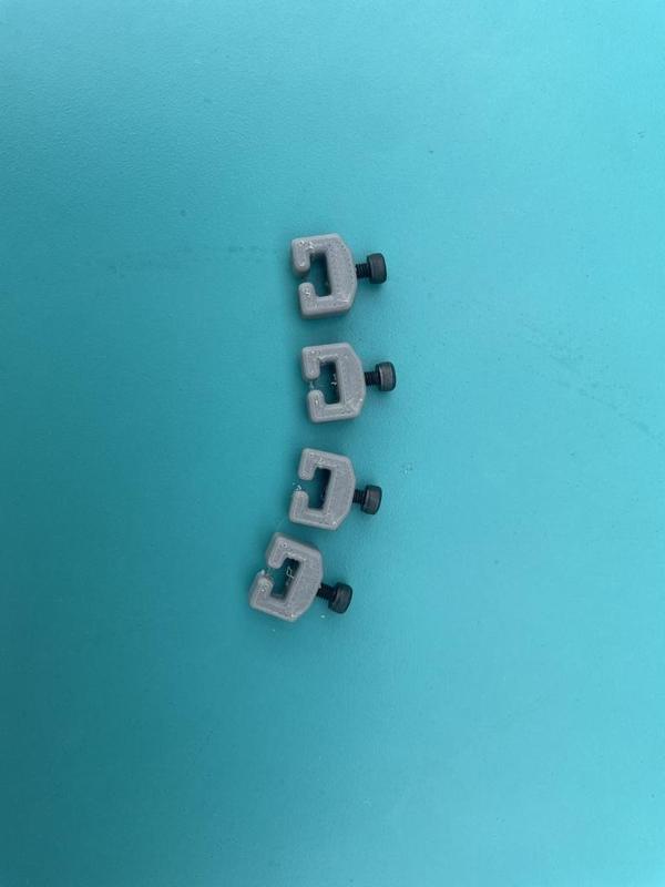 Embout pour Rail de Rideau en "I" pour Camping-Car ou Caravane