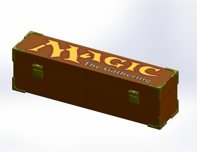 Magic The Gathering  5 Deck Box Chest