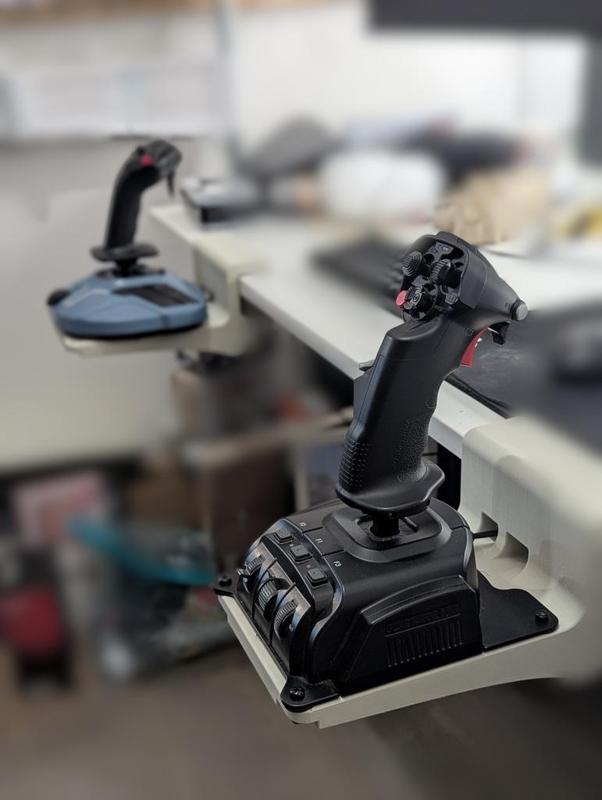 Joystick/Flight Stick desk mount VKB/Thrustmaster