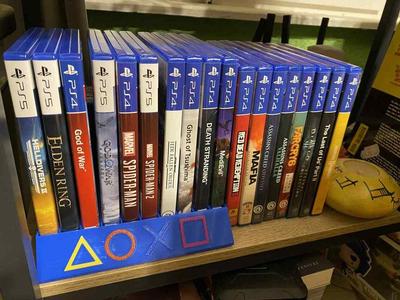 PlayStation game holder