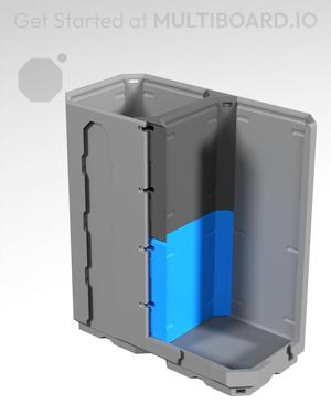 1x1H - Bottom Multibin Divider