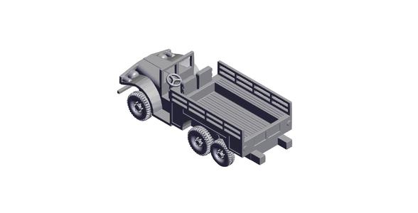 1/87 Scale Dodge WC-62 6x6.stl