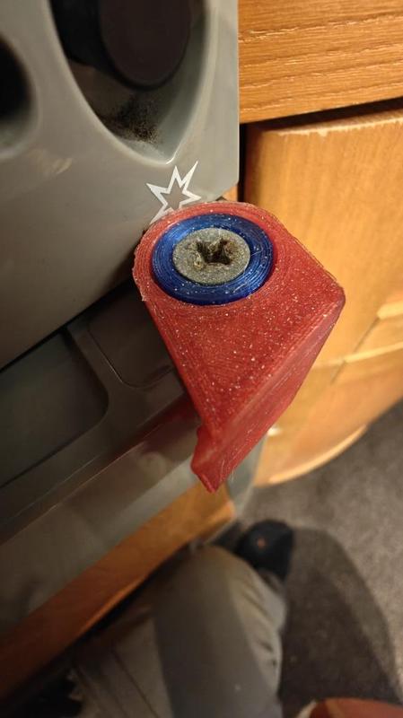 Washer for electrolux(Dometic) caravan freezer lock tab