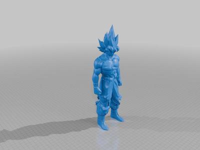 goku print in place