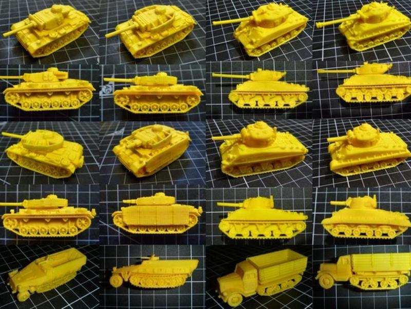 1:100 Tanks pack 1