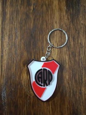 River Plate shield keychain