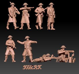 ww2 british infantry late war (winter) set 2