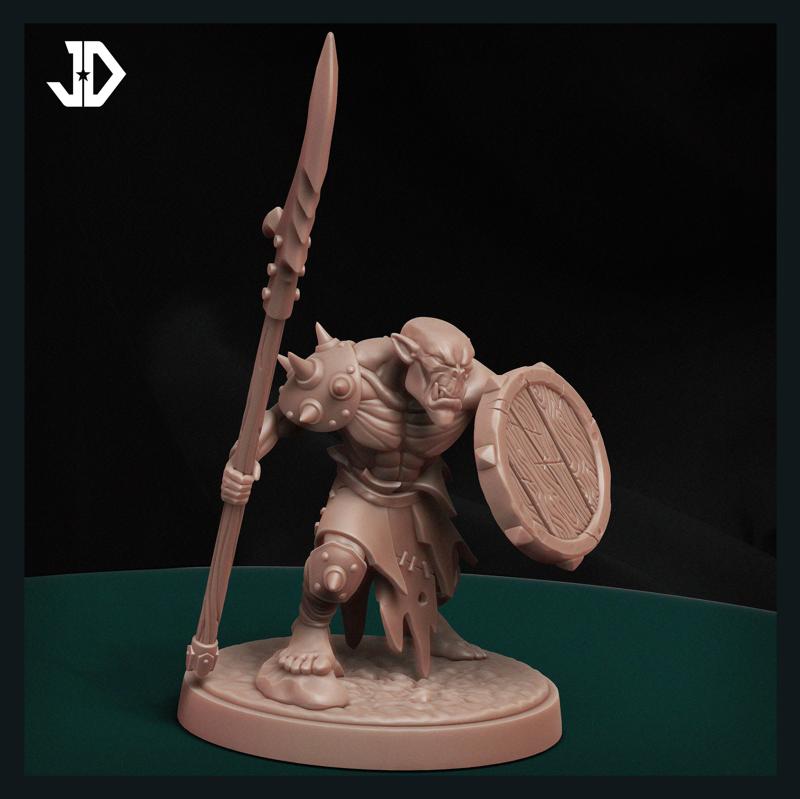 Slayer orc A - Orcs and Goblins Army